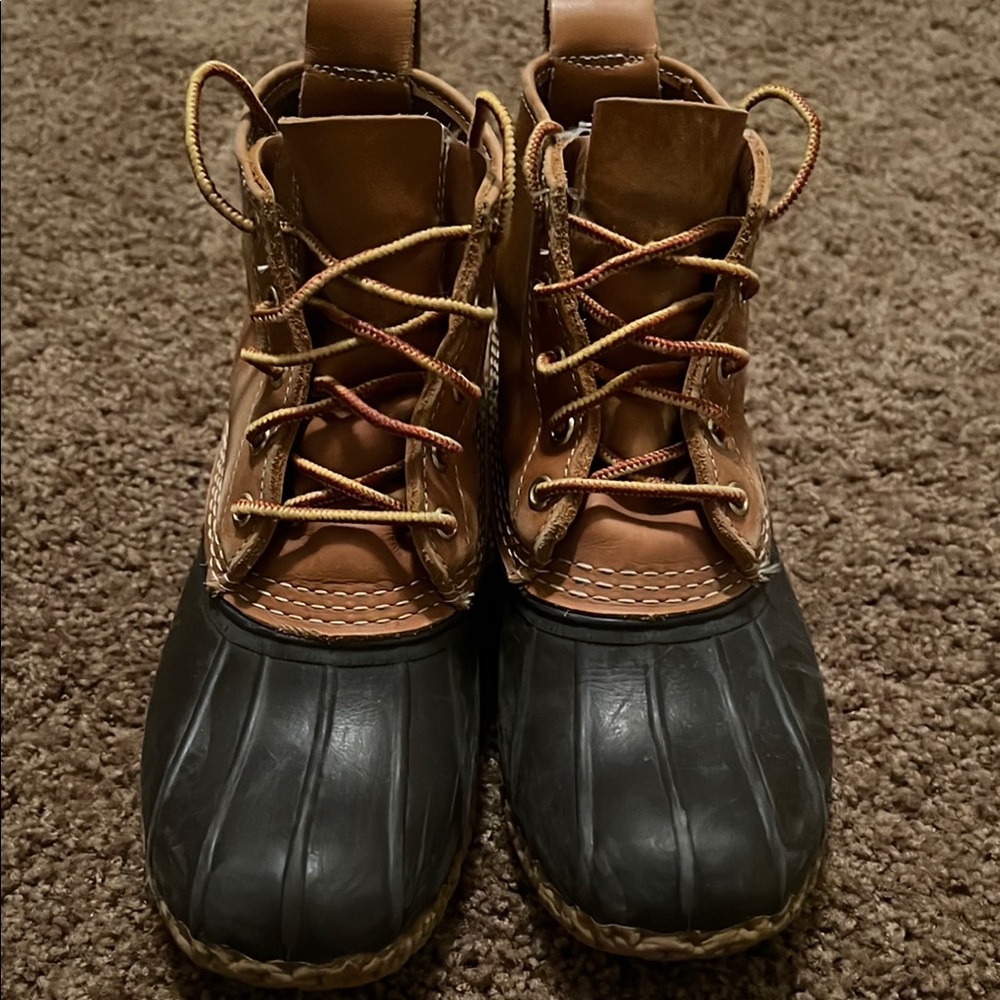 L.L. Bean Brown and Black Winter Boots